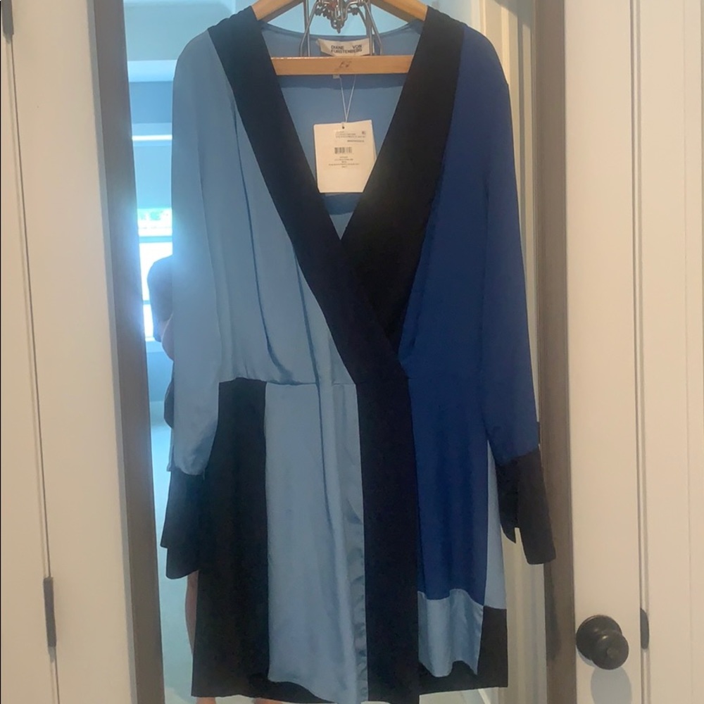 DVF silk dress.  Size small.